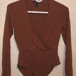 Cross over Orange one piece